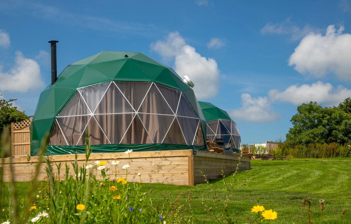 FDomes Glamping Brynteg Glamp Geodesic Domes glamping destination