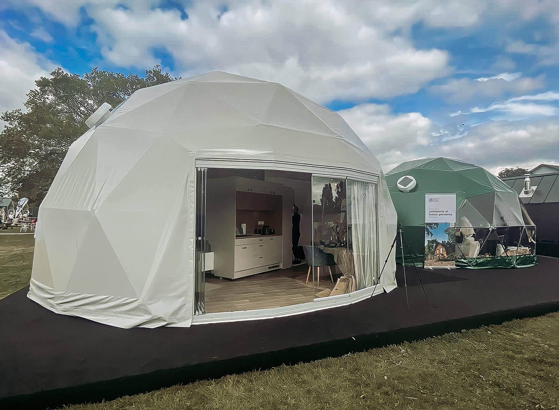 FDomes at The Glamping Show UK