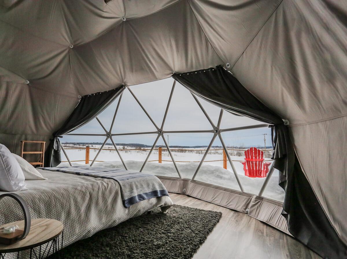 CAMPagne, Canada - a glamping resort powered by FDomes Glamping