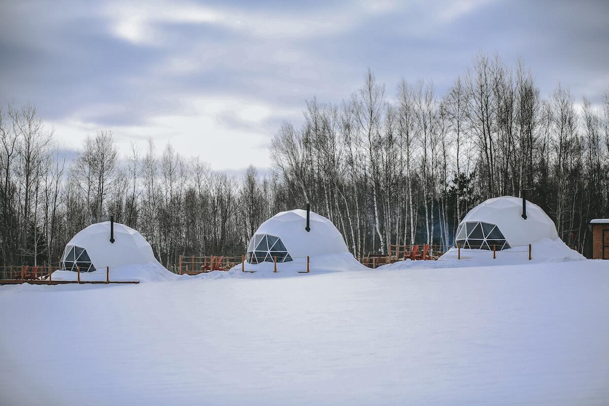 CAMPagne Glamping Resort with glamping domes
