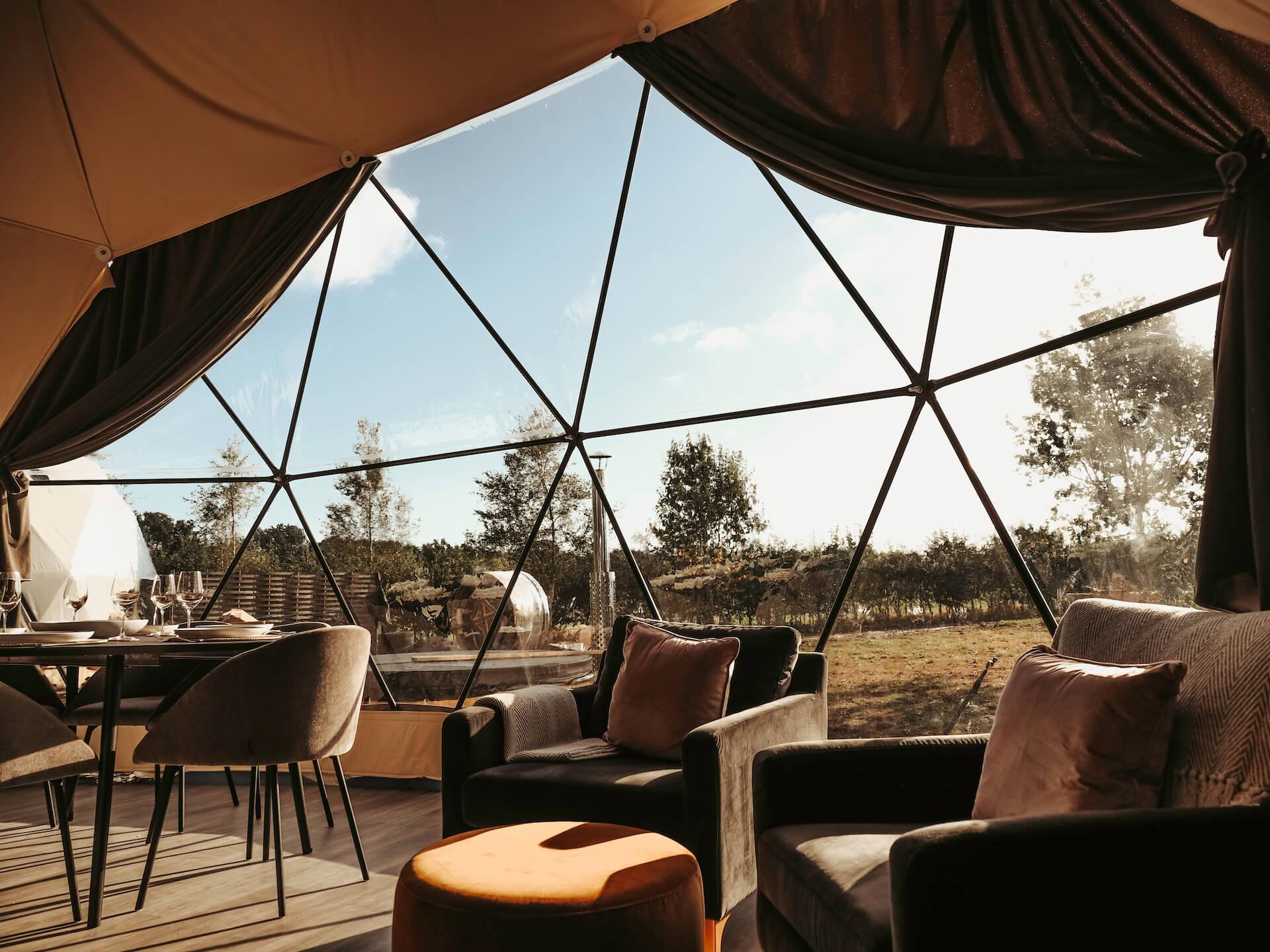 FDomes Glamping at Abbey Farm Resort, United Kingdom