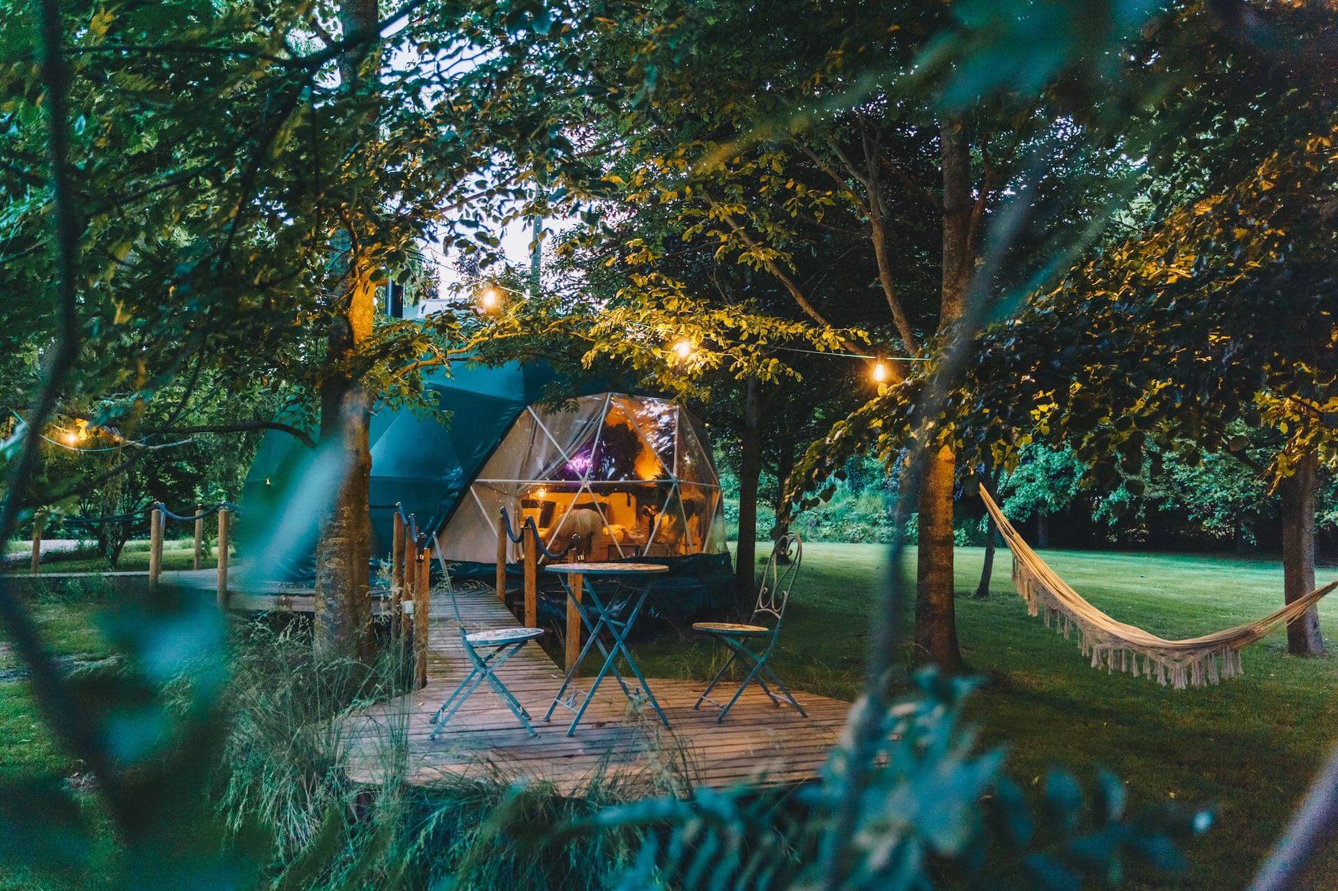 Photo of Ardome Bubble in Belgium powered by FDomes Glamping